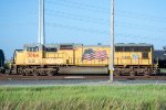 UP 3864 rests in Viola Yard